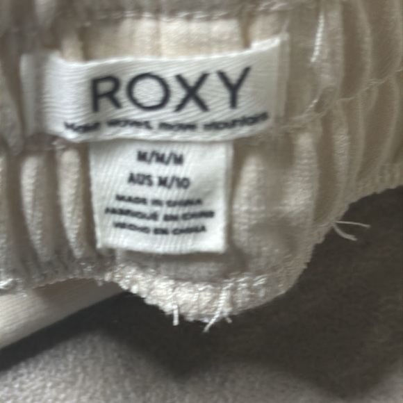 Roxy next set women’s sweatpants, tapioca colour size med NWOT - Picture 8 of 13